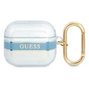 Aizmugurējais vāciņš Guess  Guess GUA3HHTSB AirPods 3 cover blue/blue Strap Collection