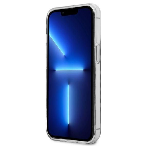 Aizmugurējais vāciņš Guess Guess GUHCP13LHSLEOK iPhone 13 Pro / 13 6.1" grey/grey hardcase Leopard