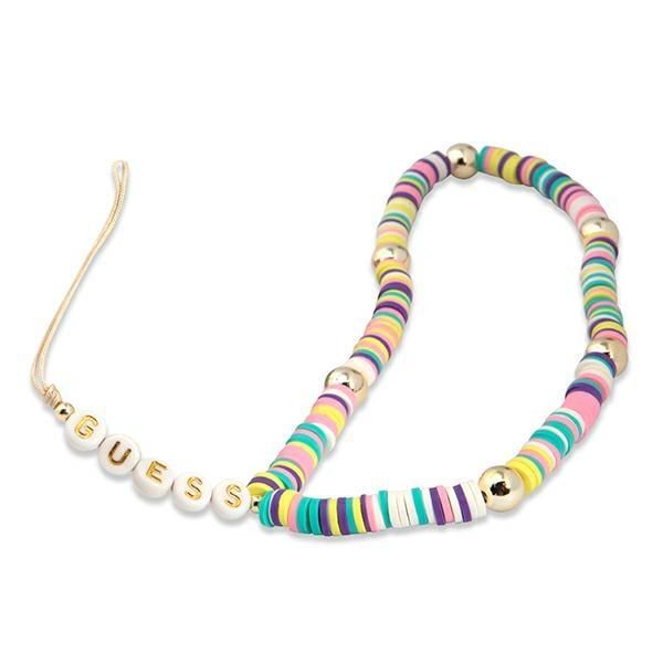 Muu Guess Guess pendant GUSTPEAM Phone Strap multicolor/multicolor Heishi Beads