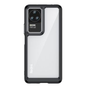 Nugarėlės dėklai Hurtel - Outer Space Case for Xiaomi Poco F4 5G cover with a flexible frame black 