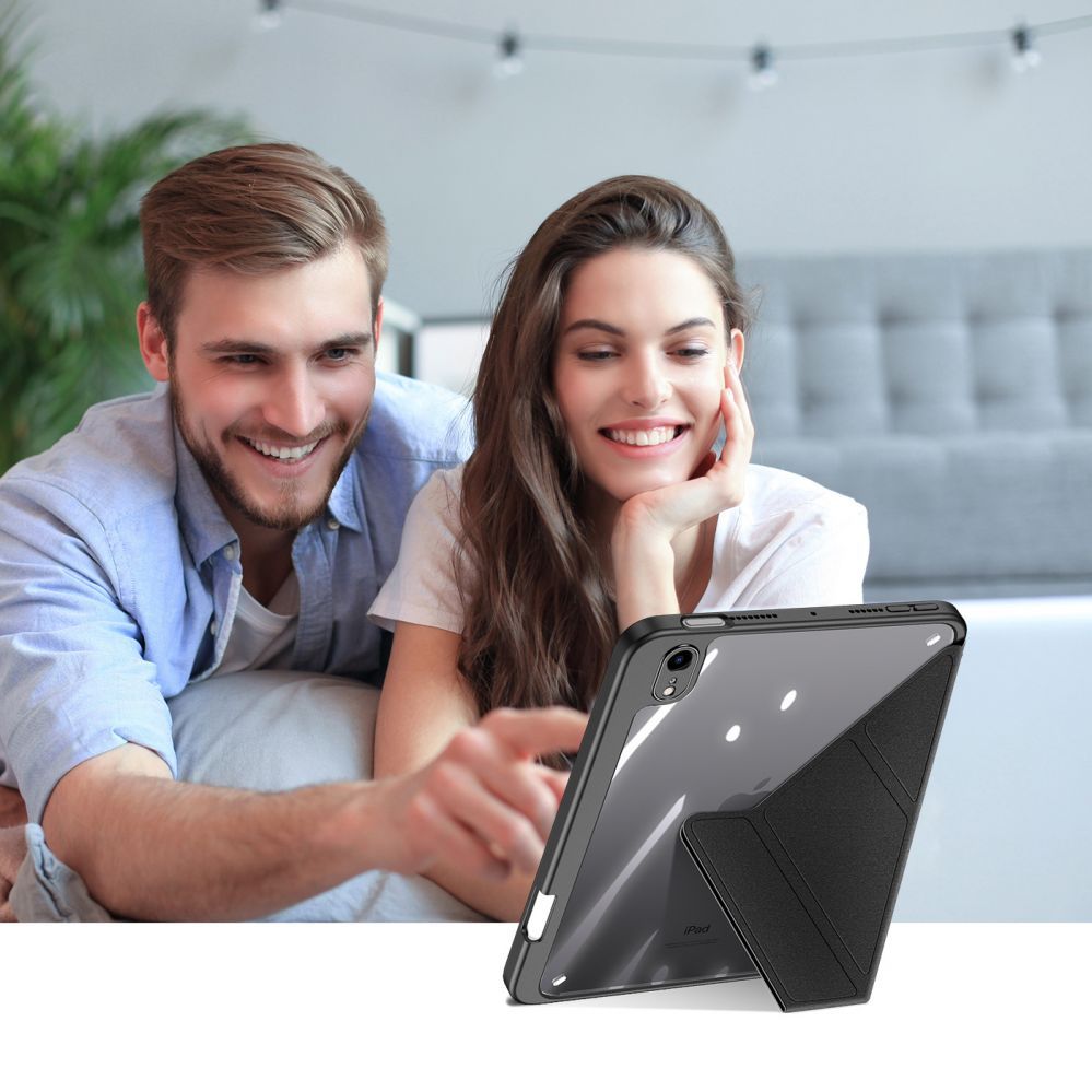 Tagakaaned Dux Ducis Dux Ducis Magi case for iPad mini 2021 smart cover with stand and storage for Apple Pencil black