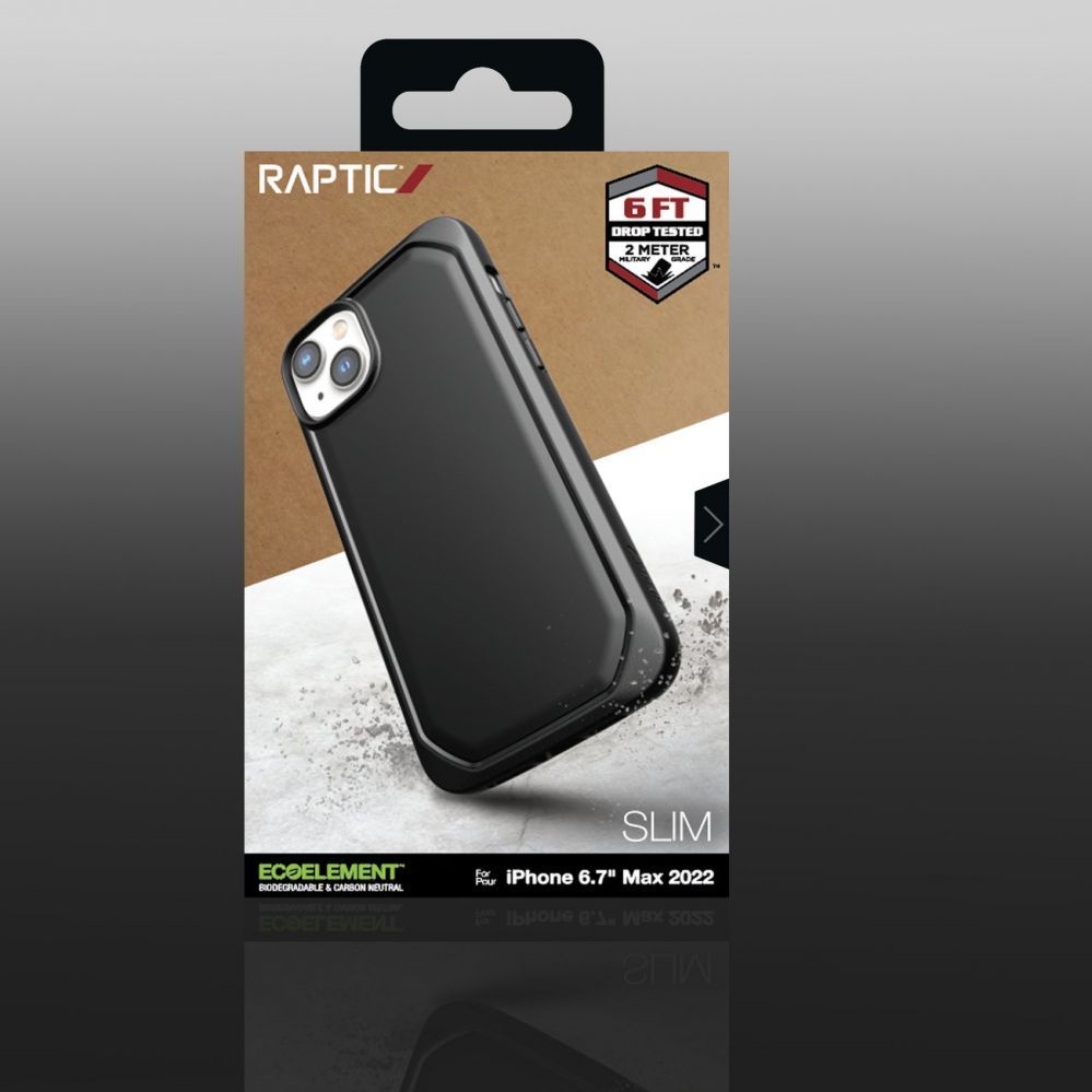 Back panel cover Raptic X-Doria Black