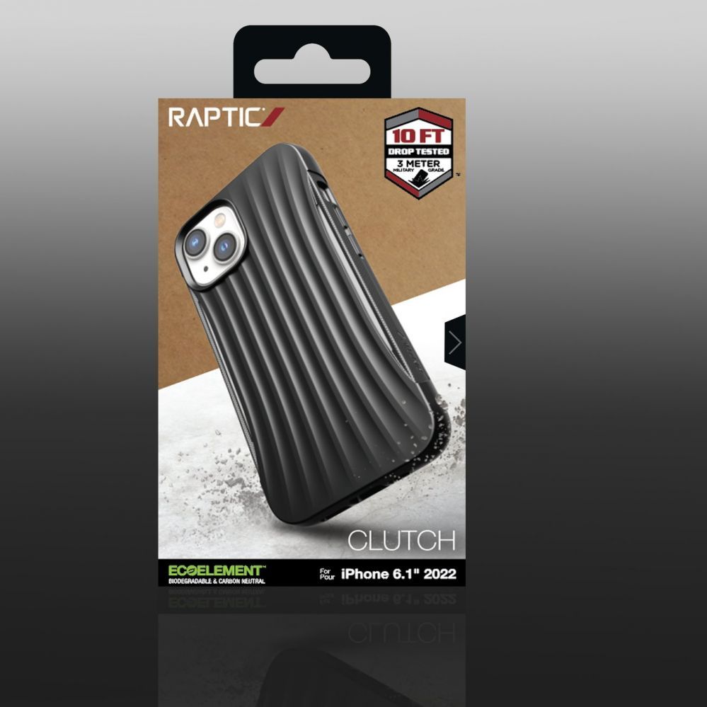 Back panel cover Raptic X-Doria Black