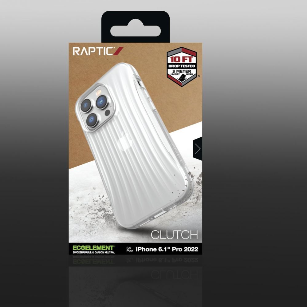 Back panel cover Raptic X-Doria Transparent