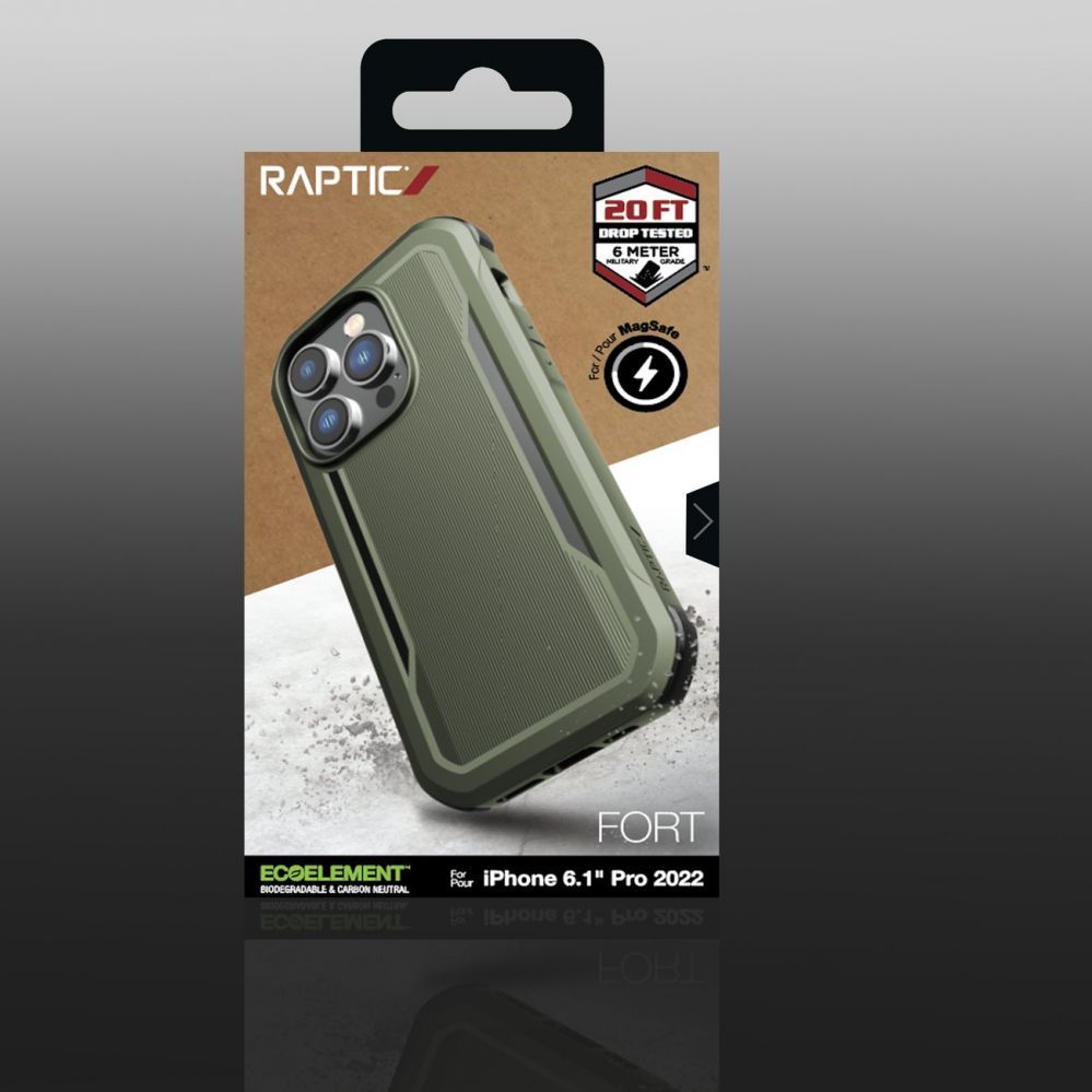 Back panel cover Raptic X-Doria Green