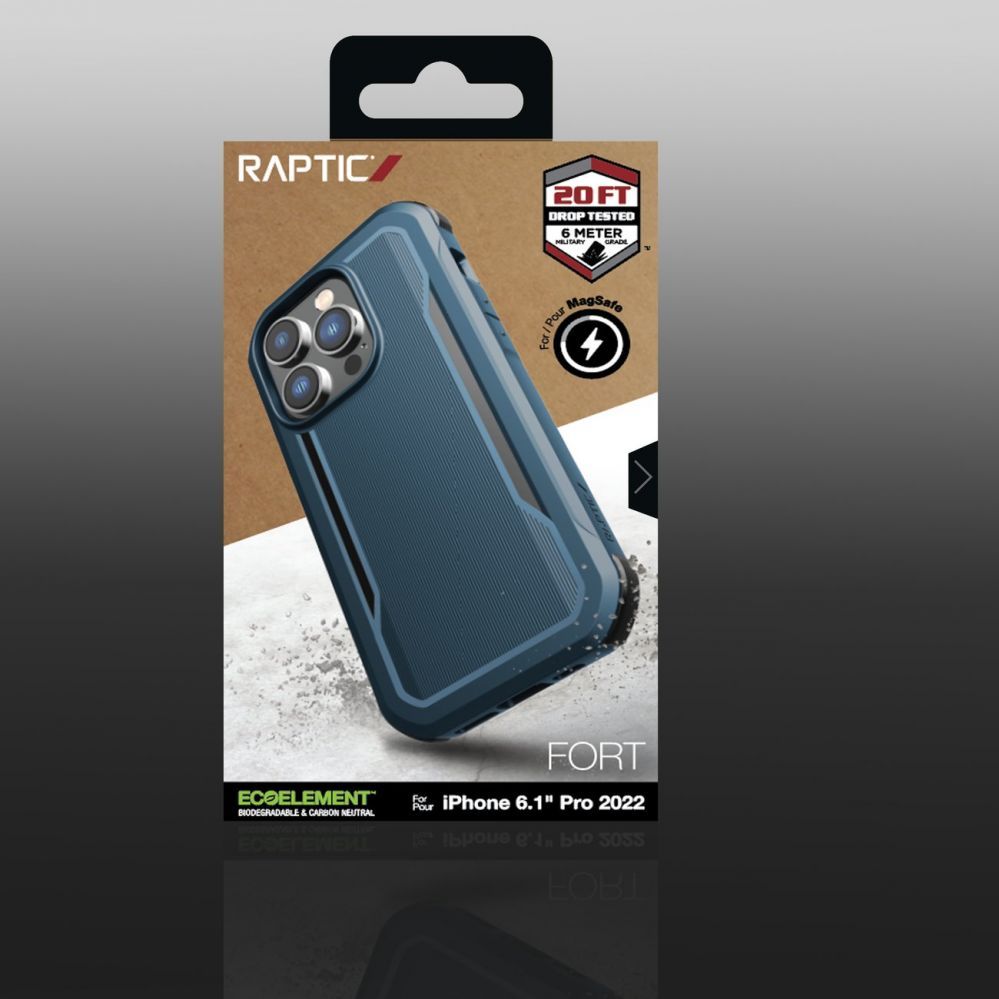 Back panel cover Raptic X-Doria Blue