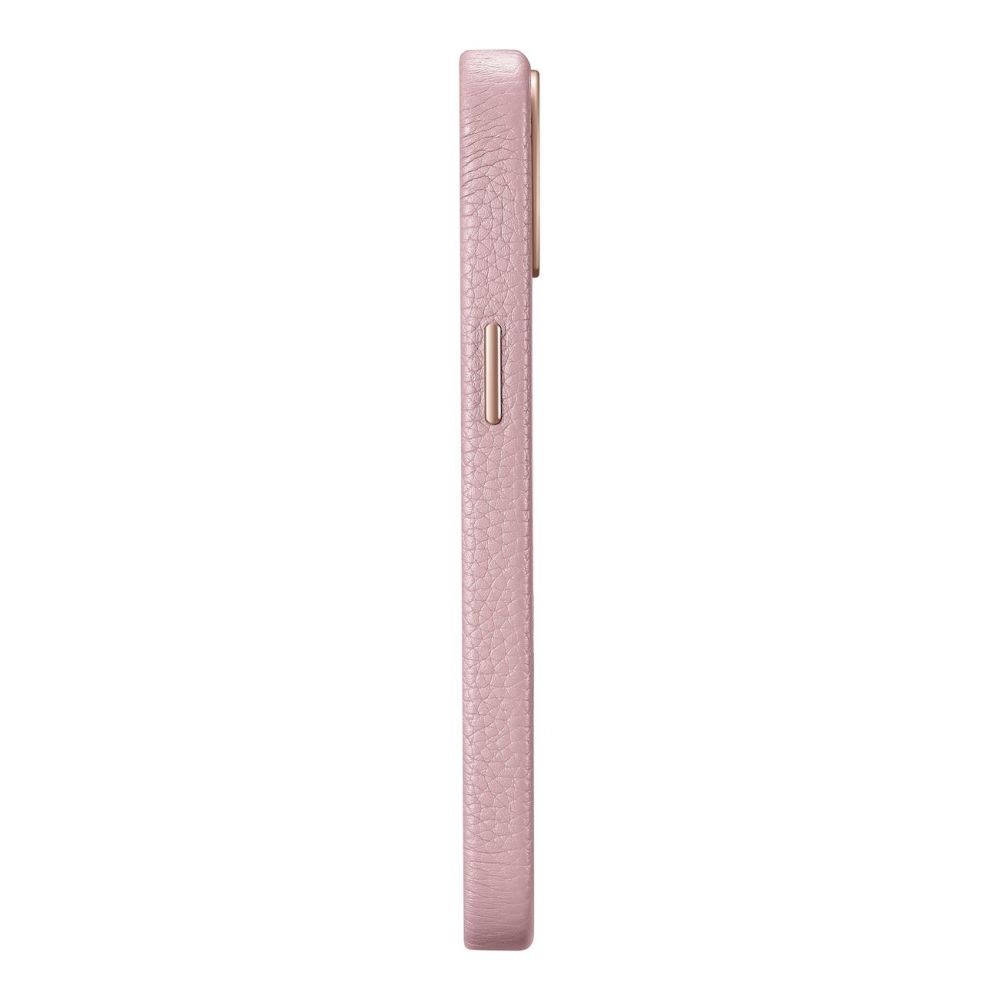 Tagakaaned iCarer iCarer Litchi Premium Leather Case iPhone 14 Plus Magnetic Leather Case with MagSafe Pink (WMI14220711-PK)