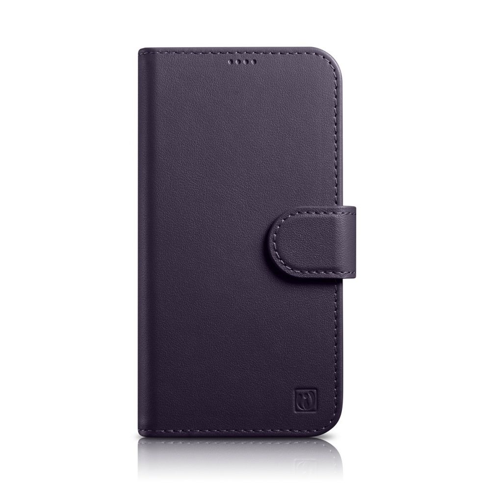Чехол на заднюю панель iCarer iCarer Wallet Case 2in1 Cover iPhone 14 Pro Max Anti-RFID Leather Flip Case Dark Purple (WMI14220728-DP)
