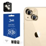 Protective glass 3MK  Camera glass for iPhone 14 Plus 9H for 3mk Lens Protection Pro series lens - gold 