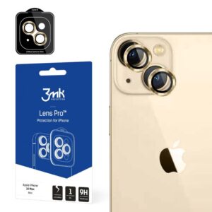 Kaitseklaasid 3MK  Camera glass for iPhone 14 Plus 9H for 3mk Lens Protection Pro series lens - gold 