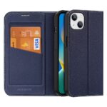 Aizmugurējais vāciņš Dux Ducis  Dux Ducis Skin X2 case for iPhone 14 Plus case with magnetic flap blue 