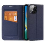 Aizmugurējais vāciņš Dux Ducis  Dux Ducis Skin X2 case for iPhone 14 Pro Max case with magnetic flap blue 
