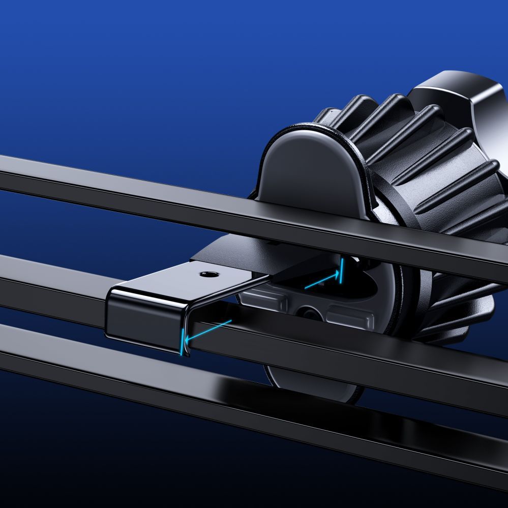 Auto holder Joyroom Joyroom car phone holder with 15W Qi inductive charger (MagSafe compatible) for air vent(JR-ZS291) Black