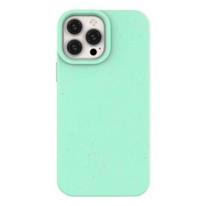 Aizmugurējais vāciņš Hurtel  Eco Case case for iPhone 14 Plus silicone degradable cover mint green 