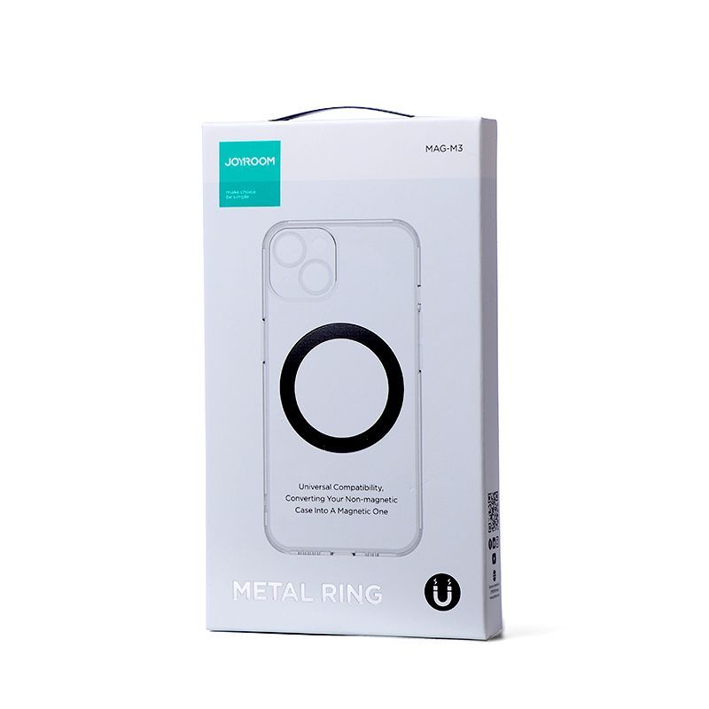 Kiti Joyroom Joyroom set of metal magnetic rings for smartphone 2 pcs. pink (JR-Mag-M3)