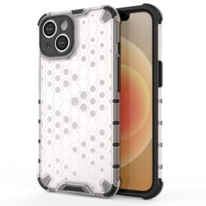 Aizmugurējais vāciņš Hurtel  Honeycomb case for iPhone 14 armored hybrid cover transparent 