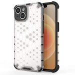 Tagakaaned Hurtel  Honeycomb case for iPhone 14 Plus armored hybrid cover transparent 