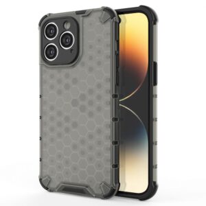 Aizmugurējais vāciņš Hurtel  Honeycomb case for iPhone 14 Pro Max armored hybrid cover black 