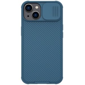 Aizmugurējais vāciņš Nillkin  Nillkin CamShield Pro Magnetic Case iPhone 14 Plus Cover Camera Protector Blue (with MagSafe)