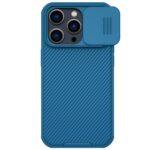 Nugarėlės dėklai Nillkin  Nillkin CamShield Pro Case iPhone 14 Pro Armored Cover Camera Protector Blue 