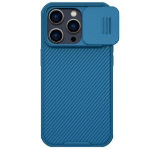 Aizmugurējais vāciņš Nillkin  Nillkin CamShield Pro Case iPhone 14 Pro Armored Cover Camera Protector Blue