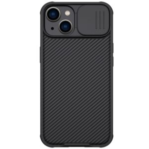 Aizmugurējais vāciņš Nillkin  Nillkin CamShield Pro Case iPhone 14 Plus Armor Cover Camera Protector Black