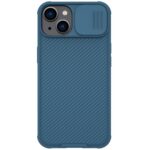 Back panel cover Nillkin  Nillkin CamShield Pro Case iPhone 14 Plus Armored Cover Camera Protector Blue