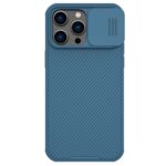 Back panel cover Nillkin - Nillkin CamShield Pro Case iPhone 14 Pro Max Armored Cover Camera Protector Blue