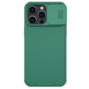 Aizmugurējais vāciņš Nillkin  Nillkin CamShield Pro Case iPhone 14 Pro Max Armored Cover Camera Protector Green