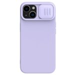 Back panel cover Nillkin  Nillkin CamShield Magnetic Silicone Case iPhone 14 Plus Magnetic MagSafe Camera Cover Purple