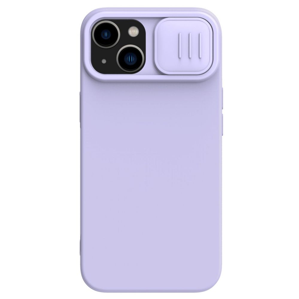 Tagakaaned Nillkin Nillkin CamShield Magnetic Silicone Case iPhone 14 Plus Magnetic MagSafe Camera Cover Purple