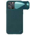 Aizmugurējais vāciņš Nillkin  Nillkin CamShield Leather S Case iPhone 14 Pro Max case with camera cover green