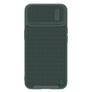 Aizmugurējais vāciņš Nillkin  Nillkin Textured S Case iPhone 14 Pro Max armored cover with camera cover dark green