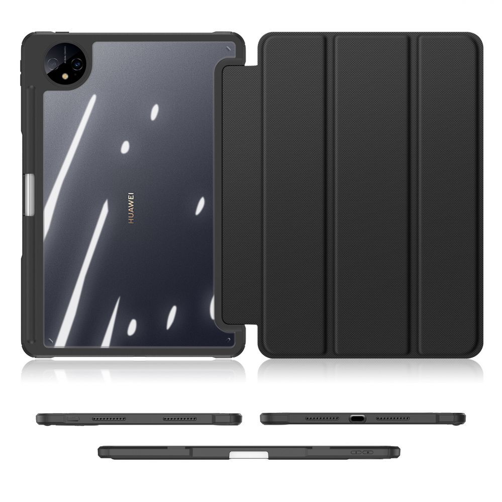 Tagakaaned Dux Ducis Dux Ducis Toby Case for Huawei MatePad Pro 11'' (2022) Cover with S Pen Pen Smart Cover Stand Black