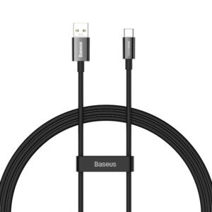 Kabelis Baseus  Baseus Superior Series SUPERVOOC USB-A to USB-C cable 65W 1m black