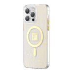 Tagakaaned Kingxbar  Kingxbar PQY Geek Series magnetic case for iPhone 14 Pro MagSafe gold 