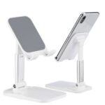 Auto holder Wozinsky  Wozinsky Desk Phone Stand Tablet Stand Foldable White (WFDPS-W1) 