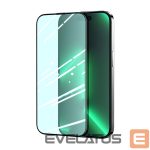 Kaitseklaasid Joyroom  Joyroom Knight Green Glass for iPhone 14 Pro Max with Full Screen Anti Blue Light Filter (JR-G04) 
