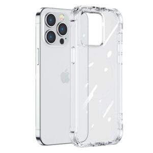 Aizmugurējais vāciņš Joyroom  Joyroom Defender Series Case Cover for iPhone 14 Pro Max Armored Hook Cover Stand Clear (JR-14H4) 