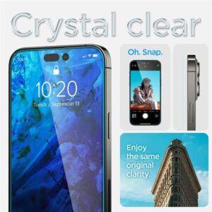 Protective glass Spigen  Spigen Glas.tR EZ Fit Tempered Glass for iPhone 14 Pro Max - 2 pcs. 