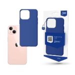 Back panel cover 3MK  Case for iPhone 14 from the 3mk Matt Case series - blue 