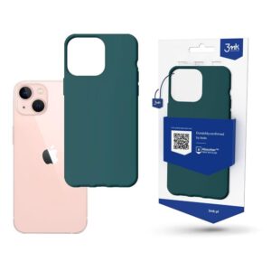 Back panel cover 3MK  Case for iPhone 14 Plus from the 3mk Matt Case series - dark green 