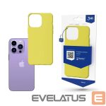 Back panel cover 3MK  Case for iPhone 14 Pro from the 3mk Matt Case series - lime green 