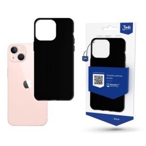 Back panel cover 3MK  Case for iPhone 14 Plus from the 3mk Matt Case series - black 