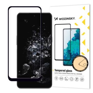 Apsauginiai stiklai Wozinsky  Wozinsky Full Glue Tempered Glass Full Screen Tempered Glass for OnePlus 10T / OnePlus Ace Pro 9H Full Screen with Black Frame 