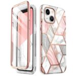 Чехол на заднюю панель Supcase  Supcase Cosmo iPhone 14 Plus Case - Pink Marble 