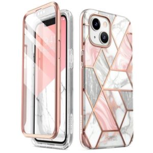 Aizmugurējais vāciņš Supcase  Supcase Cosmo iPhone 14 Plus Case - Pink Marble 