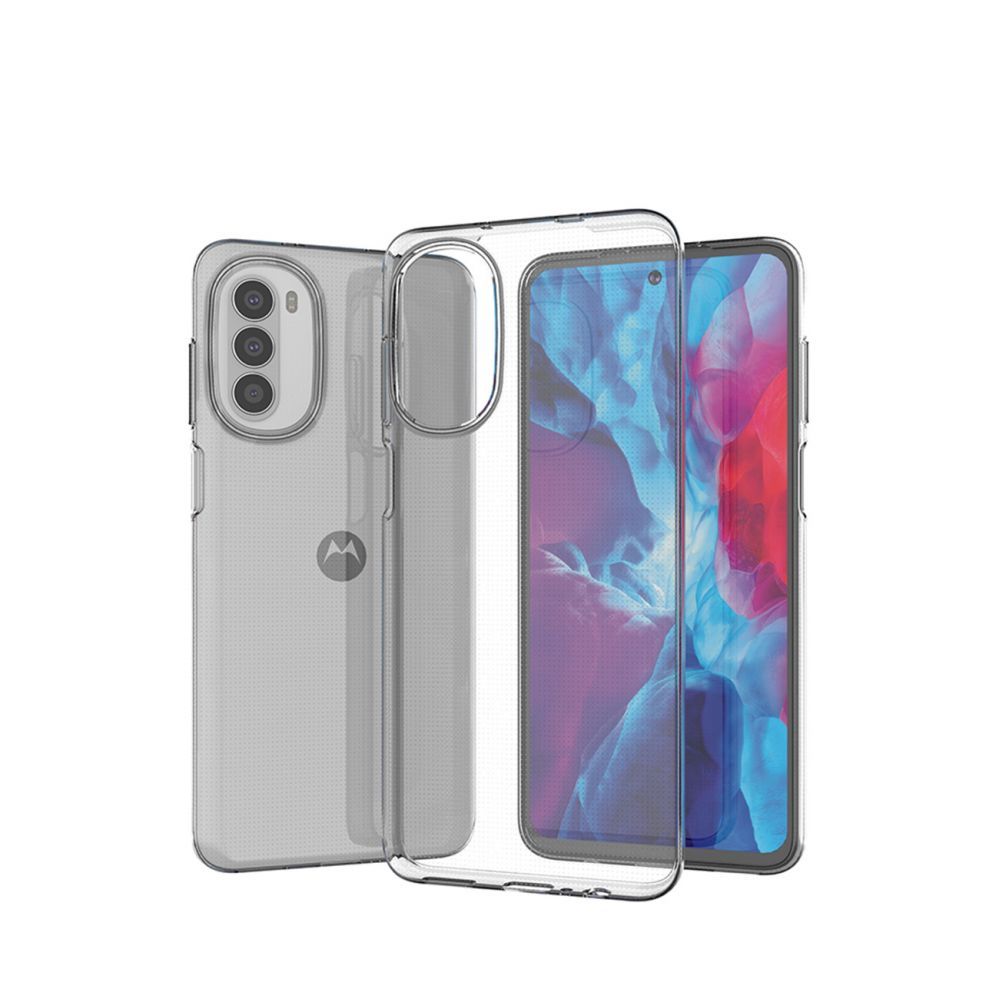 Aizmugurējais vāciņš Hurtel Ultra Clear 0.5mm case for Motorola Moto G82 5G / Moto G52 thin cover transparent