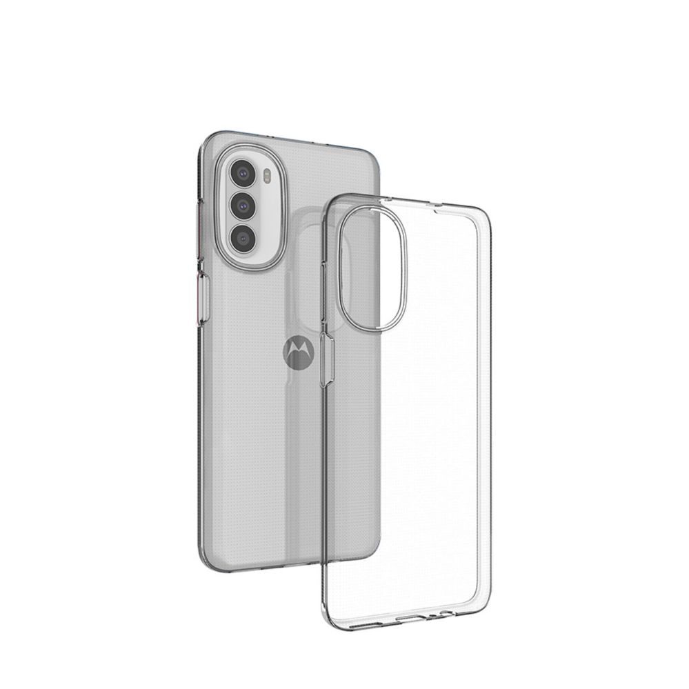 Aizmugurējais vāciņš Hurtel Ultra Clear 0.5mm case for Motorola Moto G82 5G / Moto G52 thin cover transparent