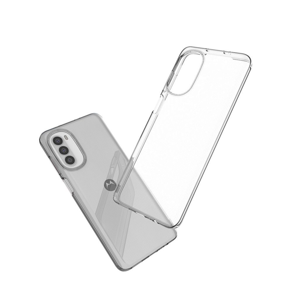 Aizmugurējais vāciņš Hurtel Ultra Clear 0.5mm case for Motorola Moto G82 5G / Moto G52 thin cover transparent